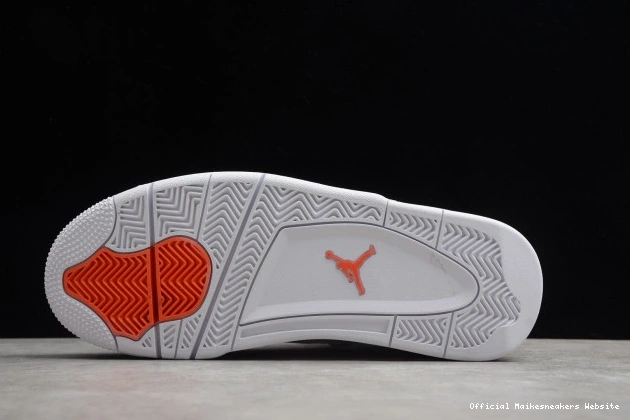 Official Maikesneakers Jordan Team 4 Air OrangeCT8527-118 0804